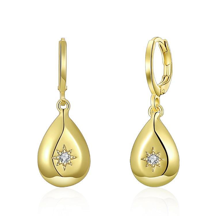 Teardrop Elements Drop Earrings